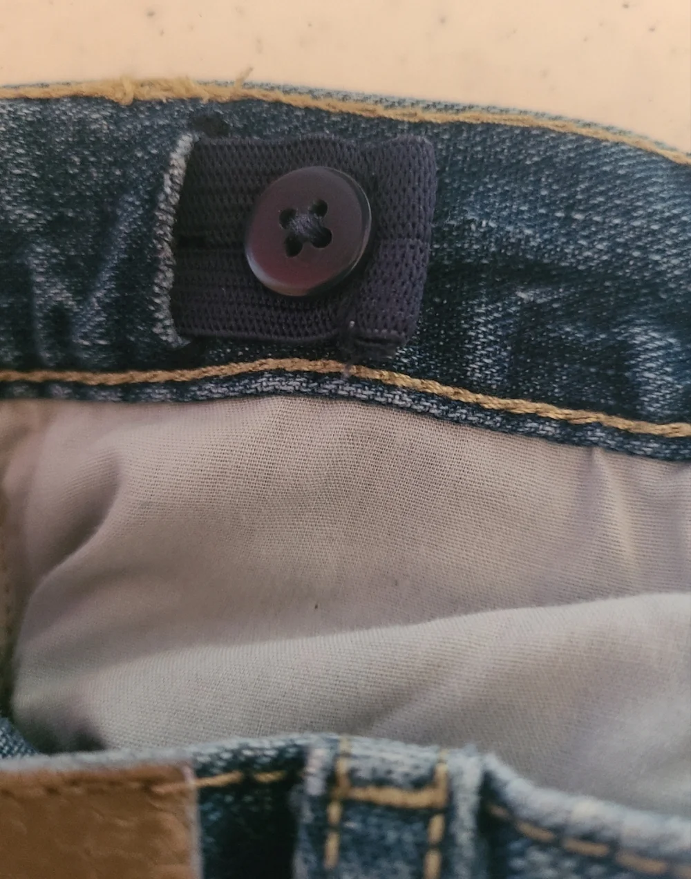 Set of 2 Boys Straight Leg Jeans Size 7 | Levi’s & Chaps | Adjustable Waist